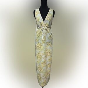 Vintage 70’s Sears “Perma-Press” Floral Maxi Dress